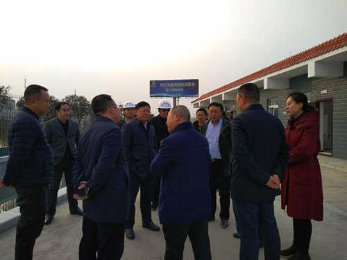 龍馬潭區委書(shū)記劉光明帶隊督查我司參建的龍馬潭區酒類(lèi)企業(yè)釀造廢水集中處理廠(chǎng)項目